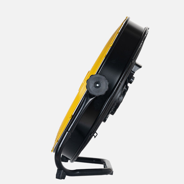 Ventilador Industrial Mapache 130w Negro/amarillo 3vel 3asp Orientable 180º 54x57x19,5cm - Image 3