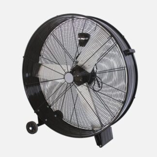 Ventilador Industrial Maximum 360w Negro 87D 3Velocidades C/ruedas 92,5x87x20,5 Cm