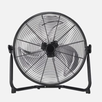 Ventilador Industrial Midas 120w Negro/cromo 55d 3 Velocidades,orientable 59x62x22 Cm