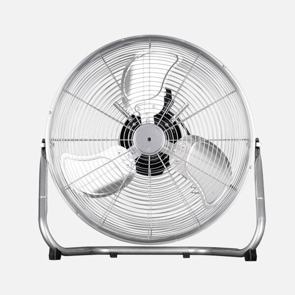 Ventilador Industrial Yumbo 100w Cromo 3vel 3aspas 56x58x19,5cm