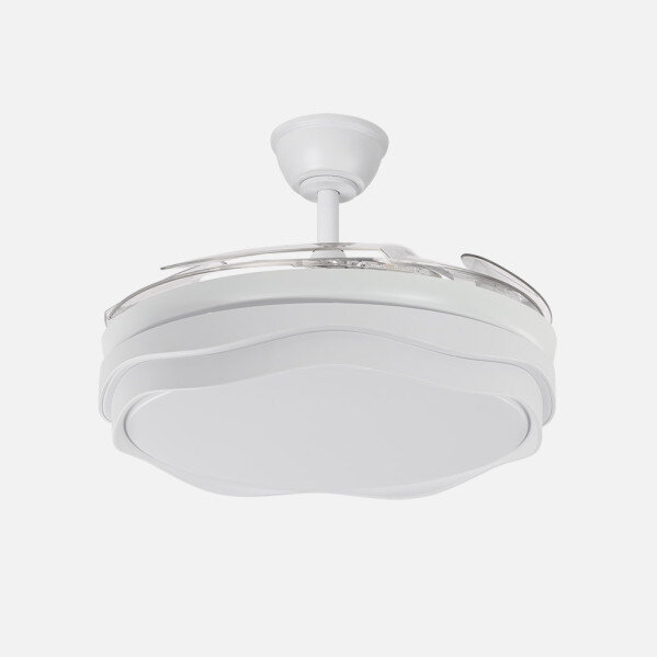 Ventilador Nasim 59w 6980lm Blanco 4 Aspas Desp. 34,5/42x50/107cm 3col.dc.remot+reg.inten - Image 3