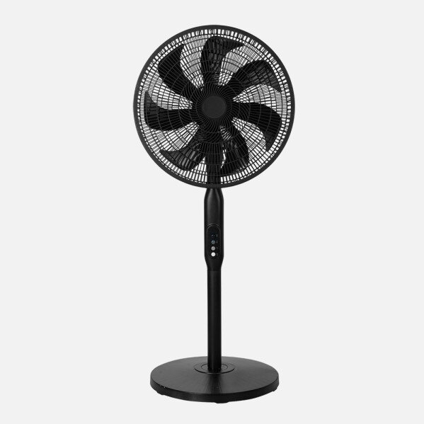 Ventilador Pie 3x1 Mixin Negro 3vel 60w 7aspas 45d Fijo/rotatorio Suelo/pared/sobremesa Regx45x45cm - Image 3