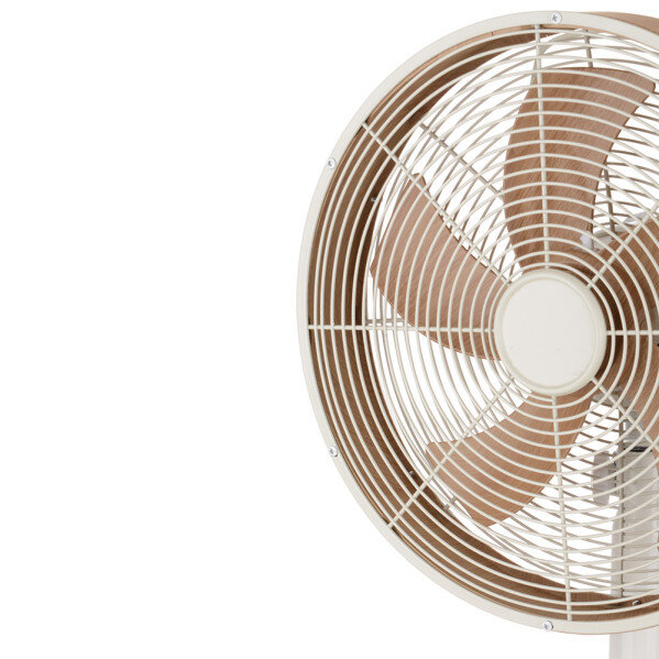 Ventilador Sobremesa Alcañiz Blanco/haya 3vel.45w 5 Aspas Oscilante Y Rotatorio 59x35x28cm - Image 2