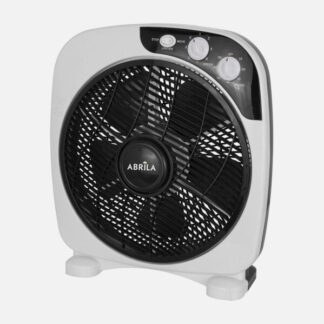 Ventilador Sobremesa Borja 45w Blanco/negro 3vel. 5 Aspas Temporizador 41x37,5x12,5cm