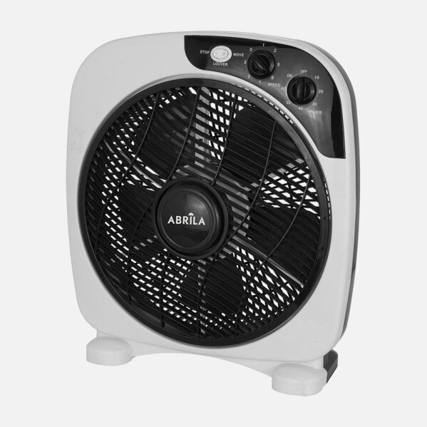 Ventilador Sobremesa Borja 45w Blanco/negro 3vel. 5 Aspas Temporizador 41x37,5x12,5cm - Image 2
