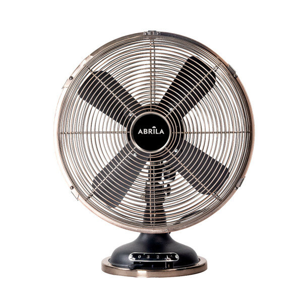 Ventilador Sobremesa Capitolio Negro/cobre 37w 3velocidades 4asp Fijo Y Rotatorio 42x35x27cm - Image 2