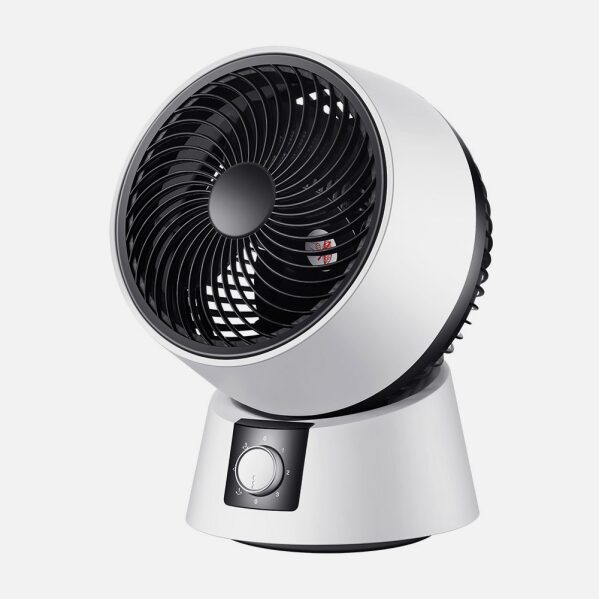Ventilador Sobremesa Gavilan Blanco/negro 35w 3vel Orientable Fijo Y Rotat.35,5x26,5x25,7cm