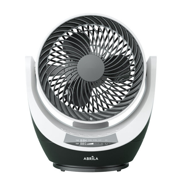 Ventilador Sobremesa Navia Negro/blanco 40w 4velocidades Orientable Rotatorio,remoto,temporizador Y Display - Image 2