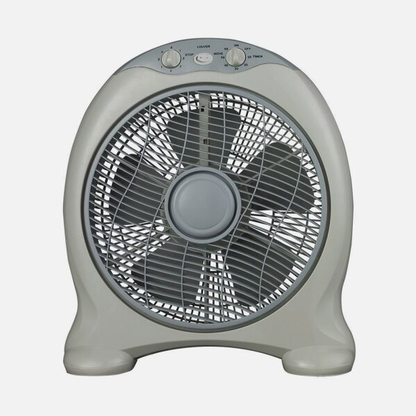 Ventilador Sobremesa Urgel 45w Gris 3vel. 5aspas Temporizador 45x38x15cm