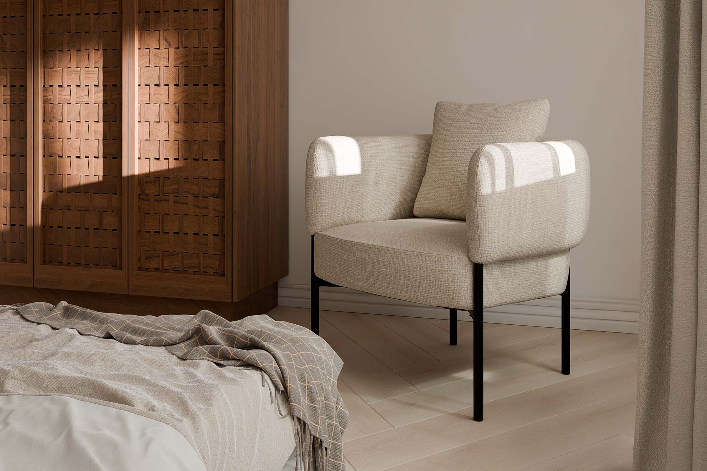 Butaca AGADIR beige
