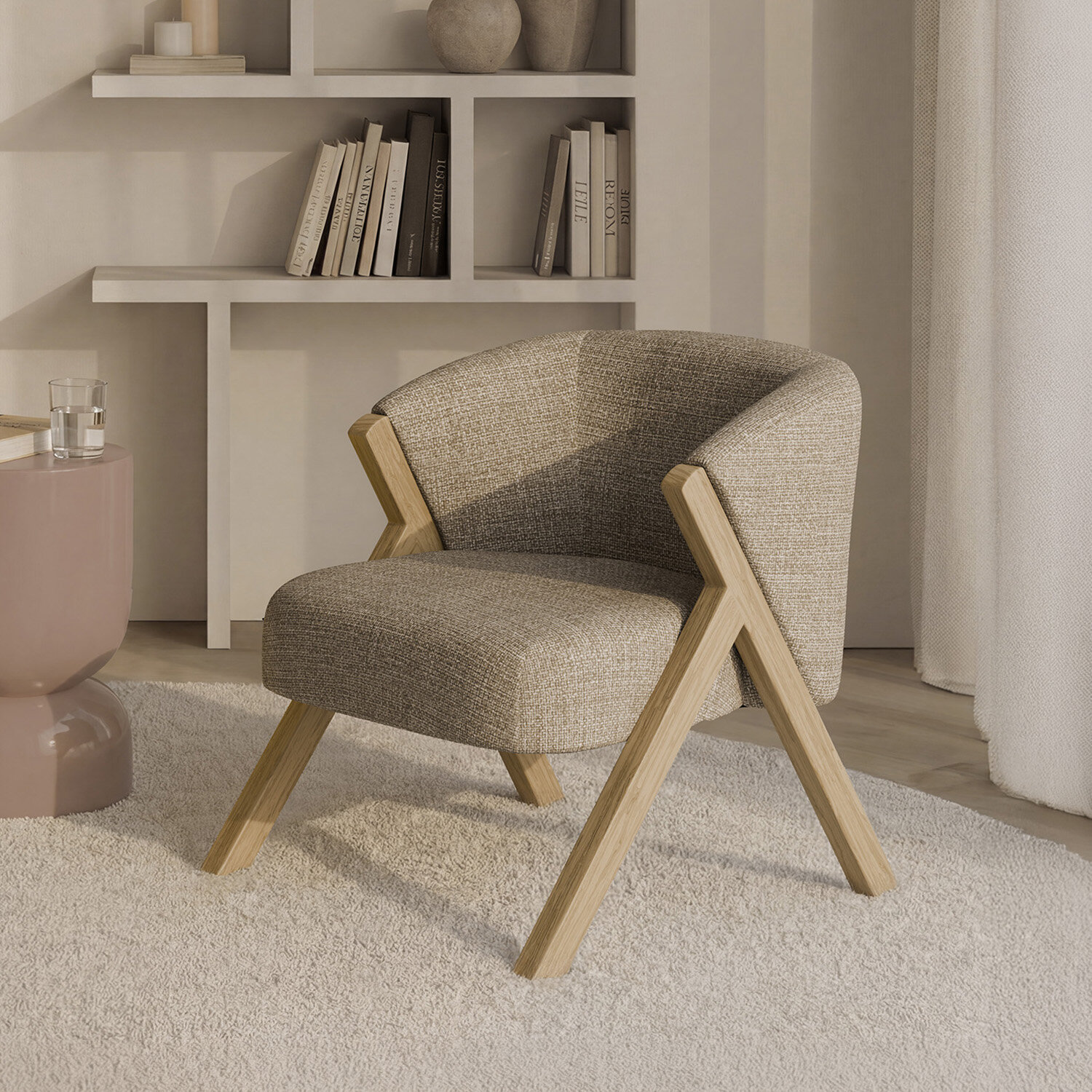 Butaca SINTRA taupe - Image 2