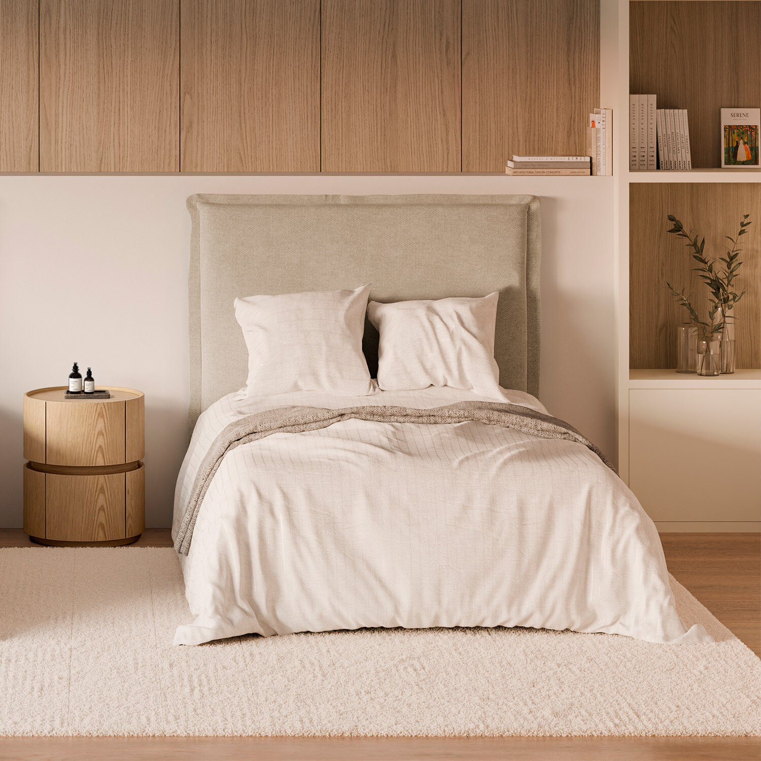 Cabecero ABREGO 90 beige - Image 2