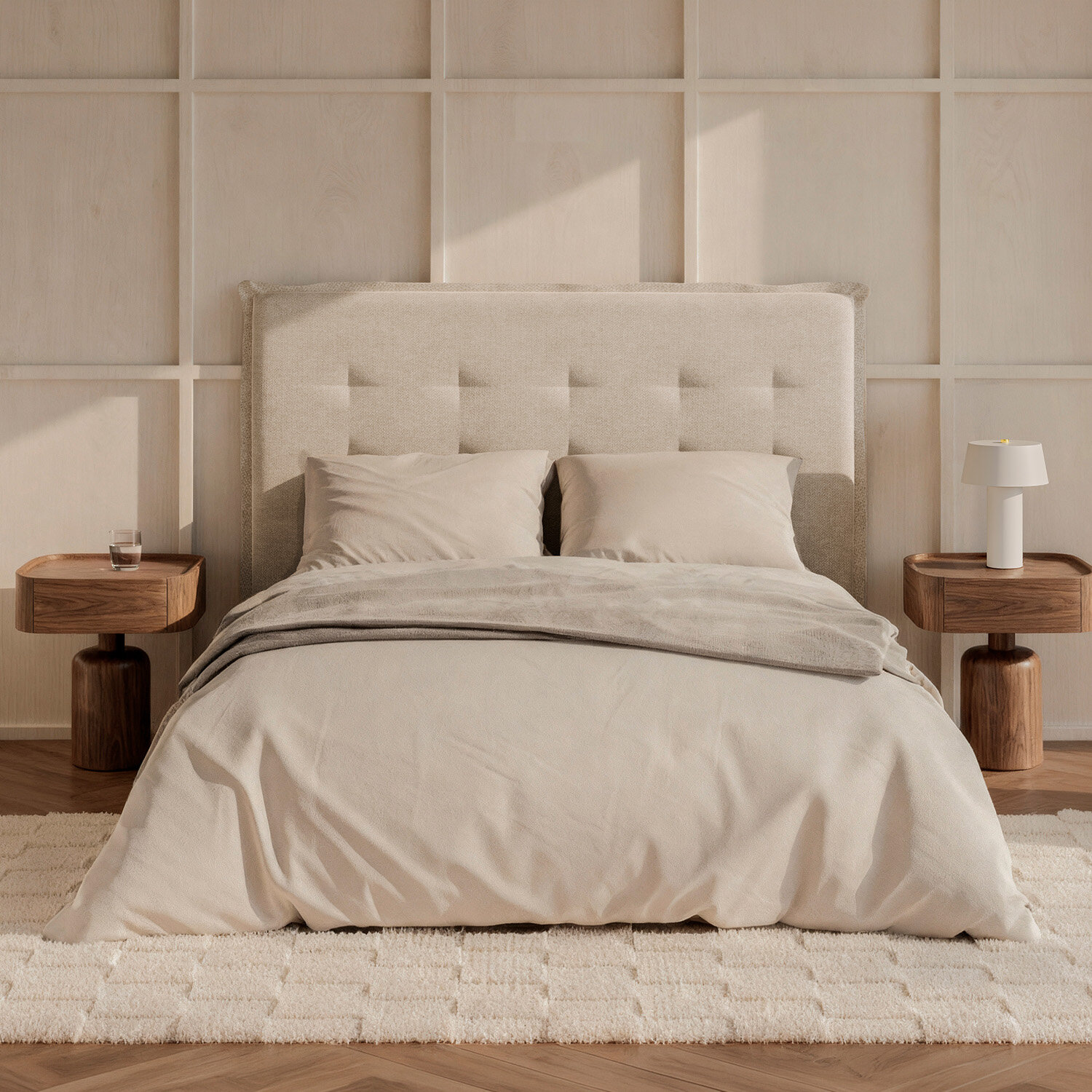 Cabecero ALISIO 135/140 beige - Image 2