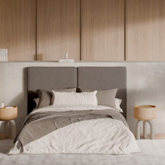Cabecero BAYAMO 135/140 taupe