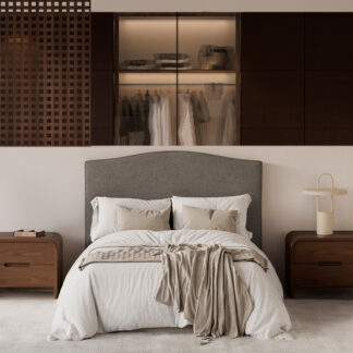 Cabecero LEBECHE 135/140 taupe