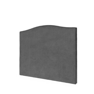 Cabecero LEBECHE 150/160 gris oscuro
