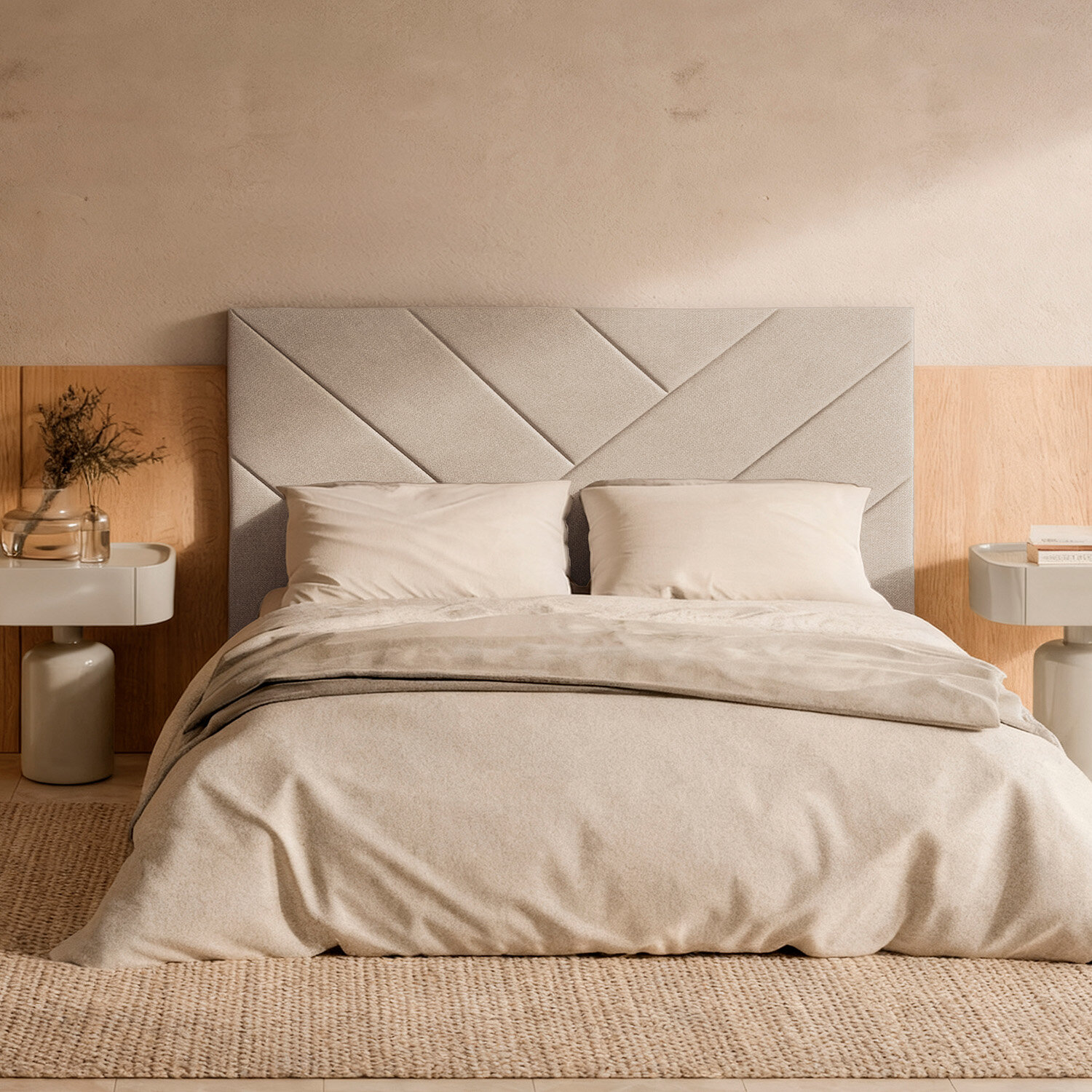 Cabecero LLEVANT 135/140 beige - Image 2