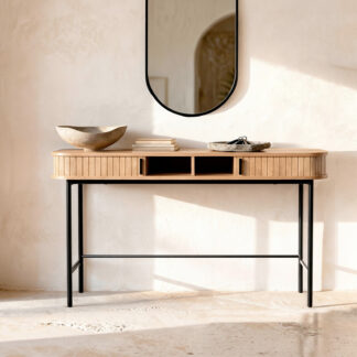 Consola JASKA roble/negro
