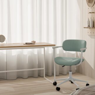 Escritorio HUDSON roble/blanco