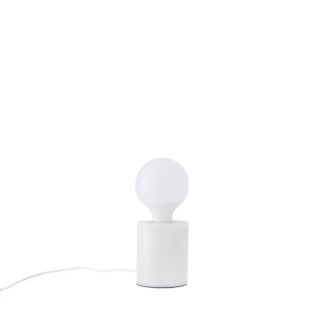 Lámpara sobremesa ROSER blanco