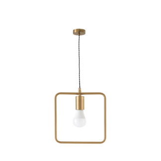 Lámpara techo HEDRA gold