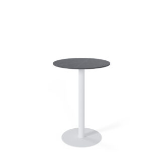Mesa alta fija LYA gris/blanco
