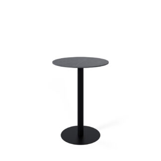 Mesa alta fija LYA gris/negro