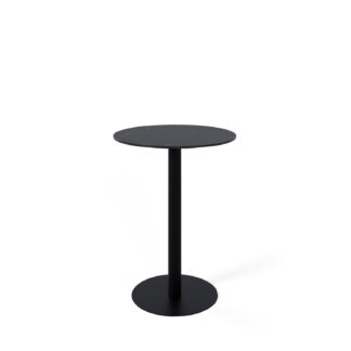 Mesa alta fija LYA negro/negro