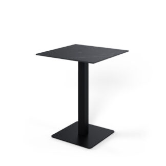 Mesa alta fija SAMIRA negro/negro