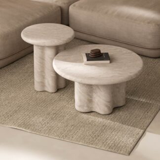 Mesa auxiliar EMERIC travertino