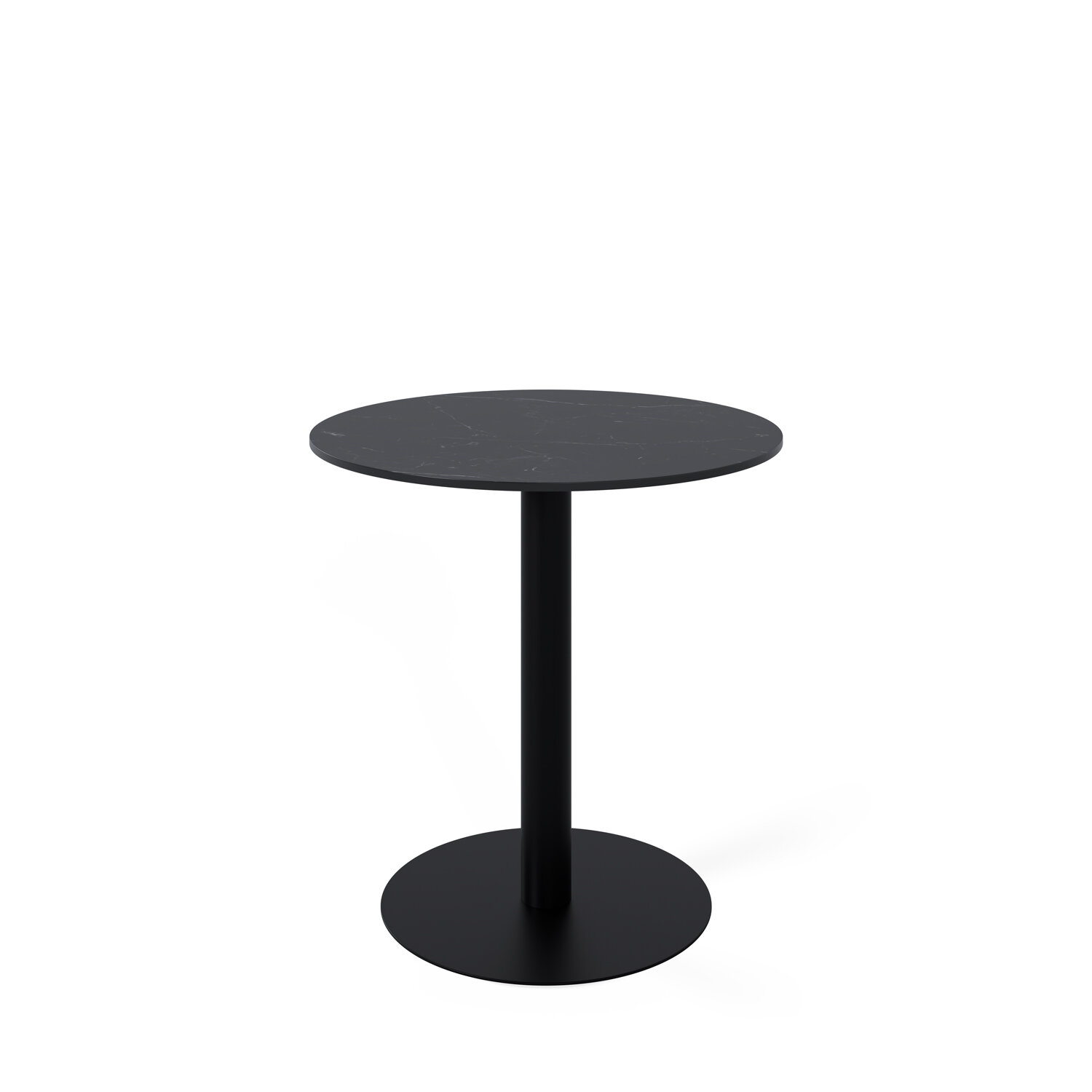 Mesa baja fija LYA negro/negro