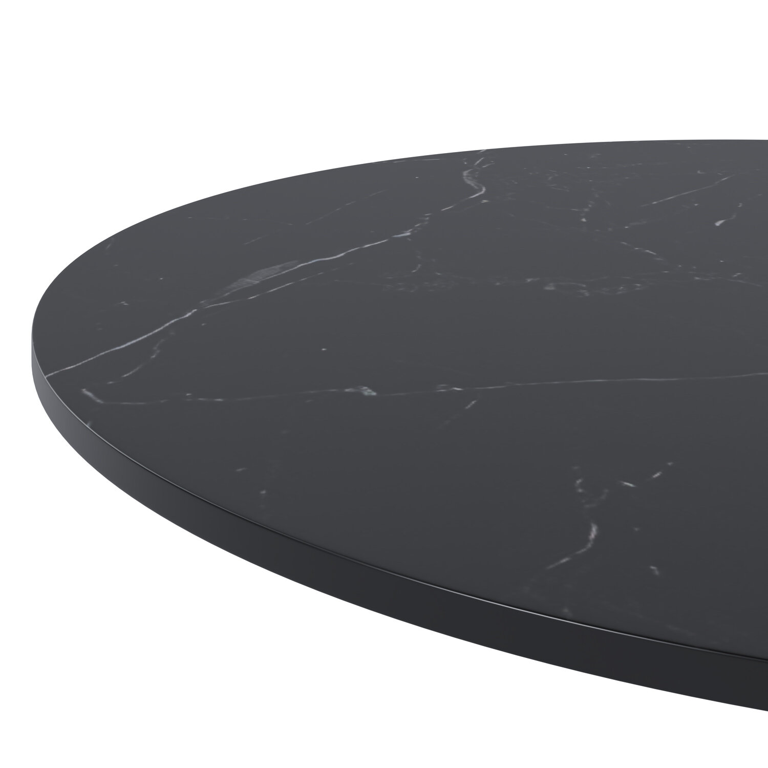 Mesa baja fija LYA negro/negro - Image 2