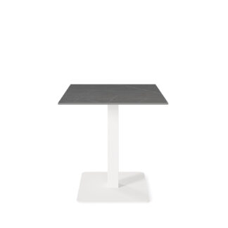 Mesa baja fija SAMIRA gris/blanco