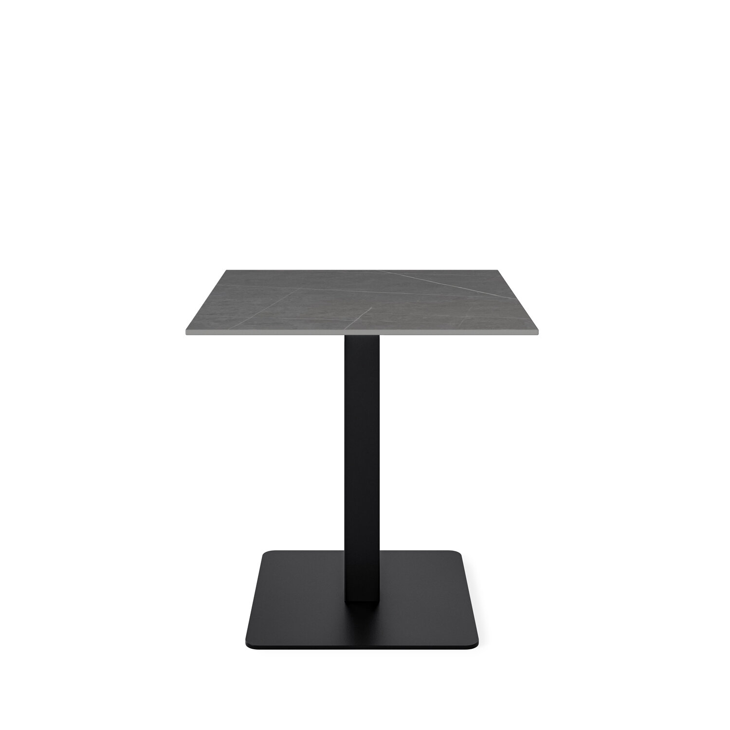 Mesa baja fija SAMIRA gris/negro