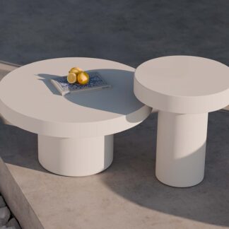 Mesa centro DONATO blanco