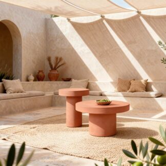 Mesa centro DONATO terracota