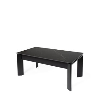 Mesa centro elevable OLIVER negro/negro
