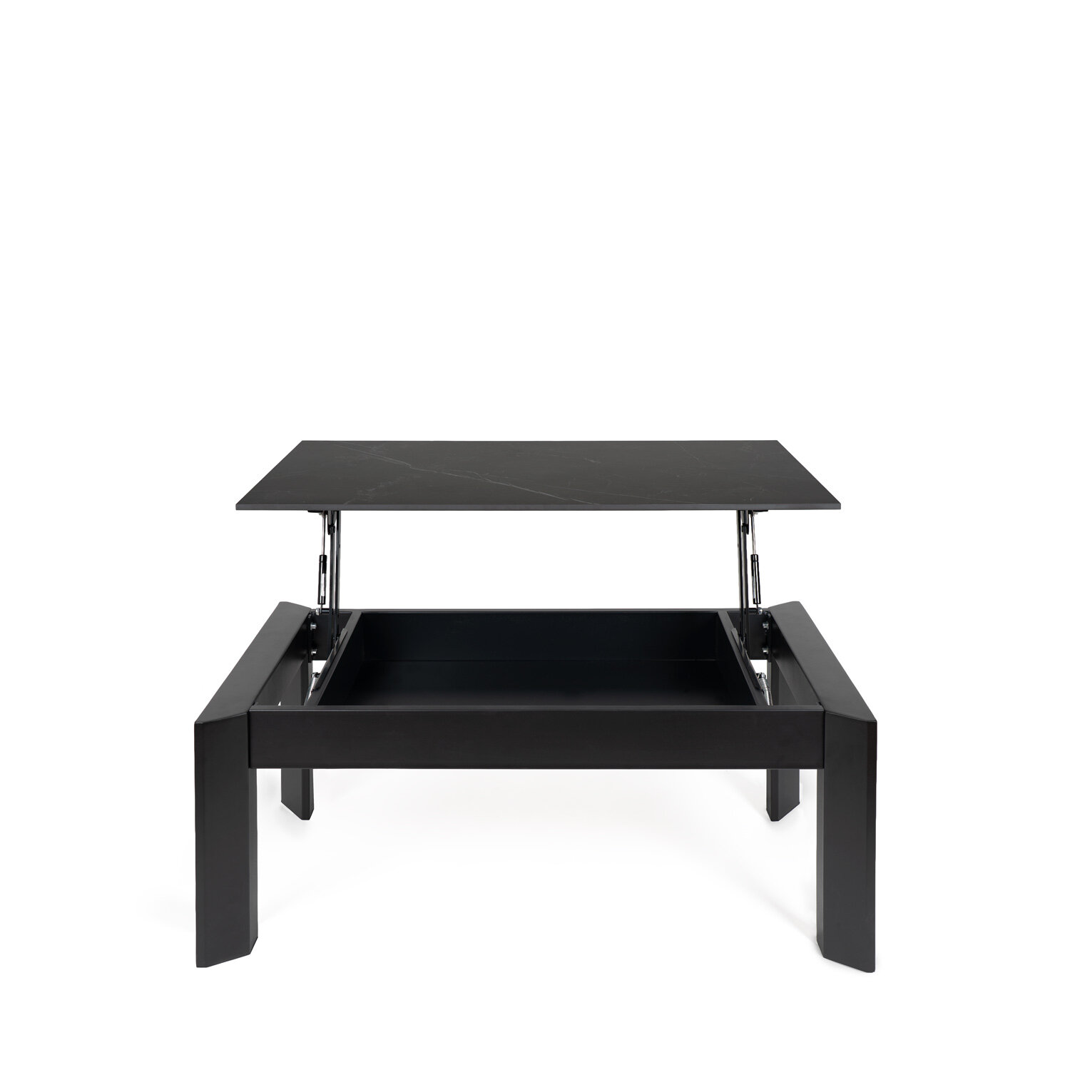 Mesa centro elevable OLIVER negro/negro - Image 4