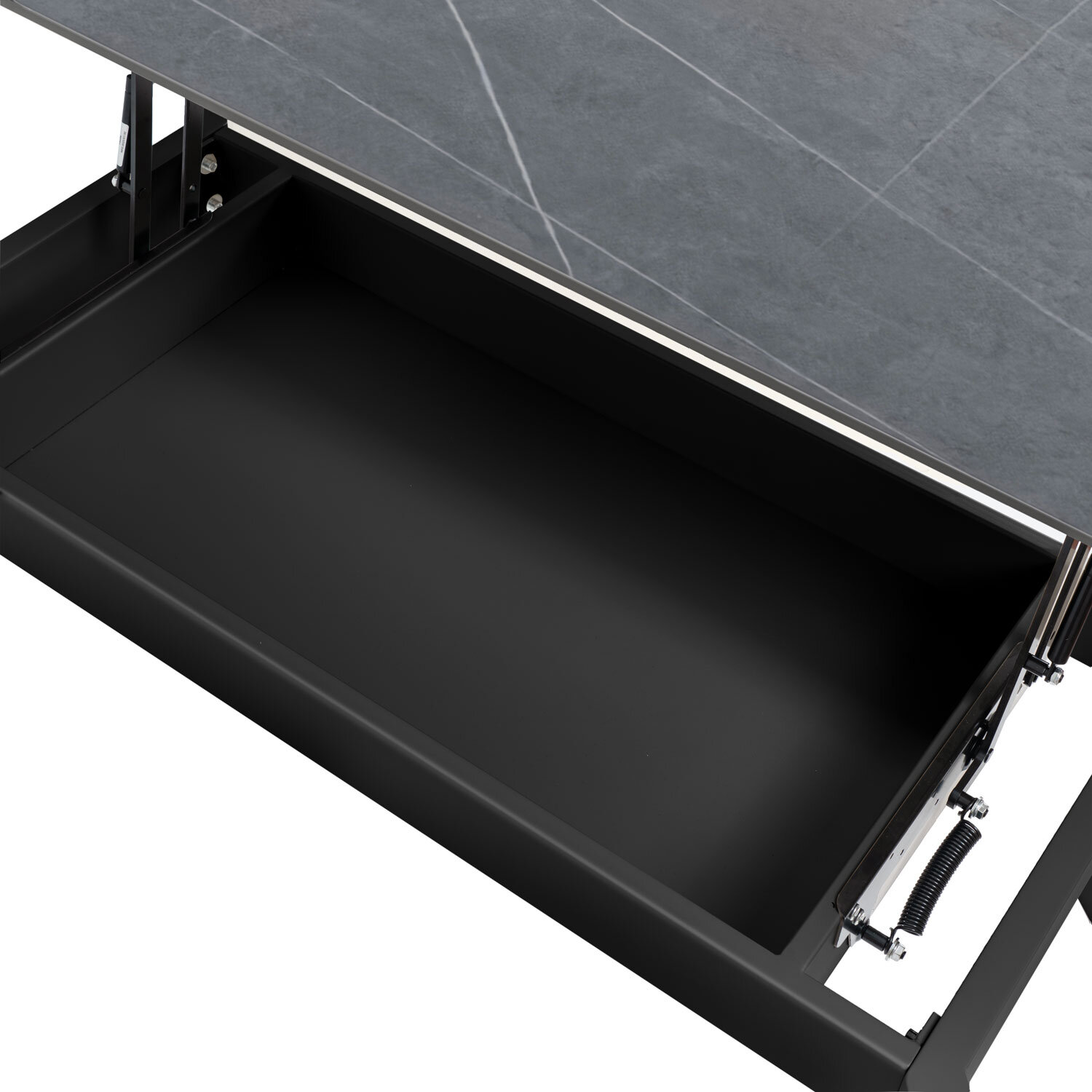 Mesa centro elevable ROLAND gris/negro - Image 5