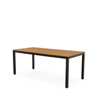 Mesa de exterior fija CINTHIA negro