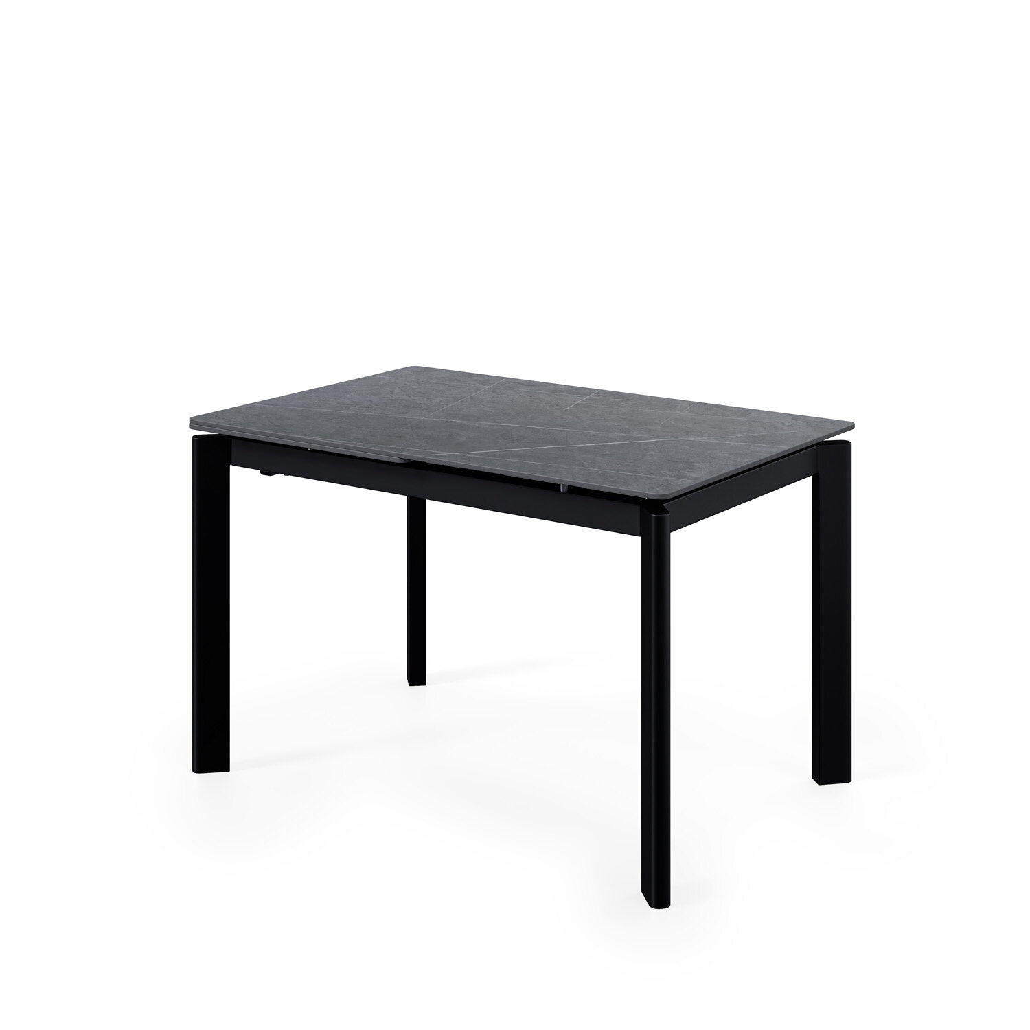 Mesa ext. CONSTANCE 120 gris/negro