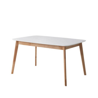 Mesa ext. ENMA 120 blanco/roble