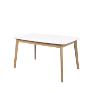 Mesa ext. KENNA 140 blanco/roble