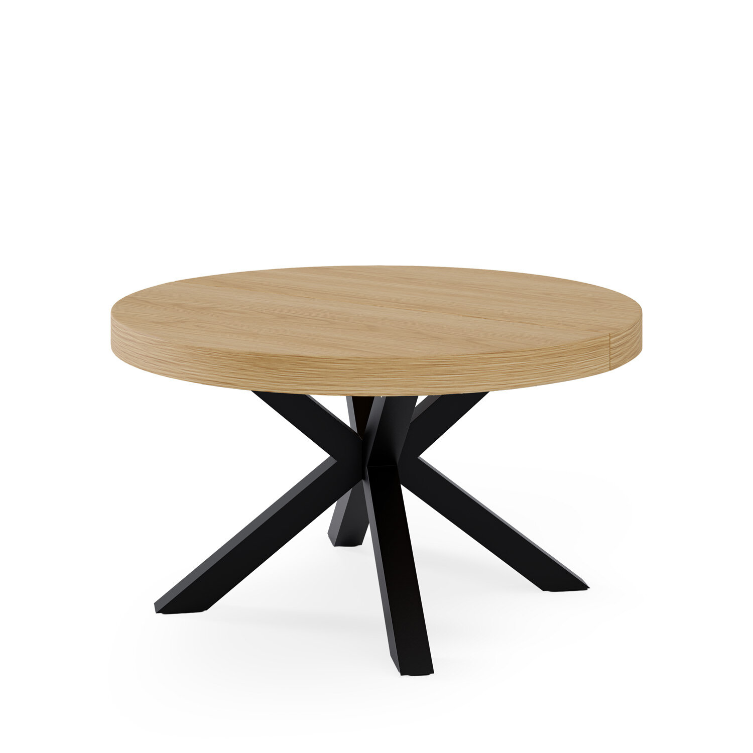 Mesa ext. MILDRED 100 roble/negro