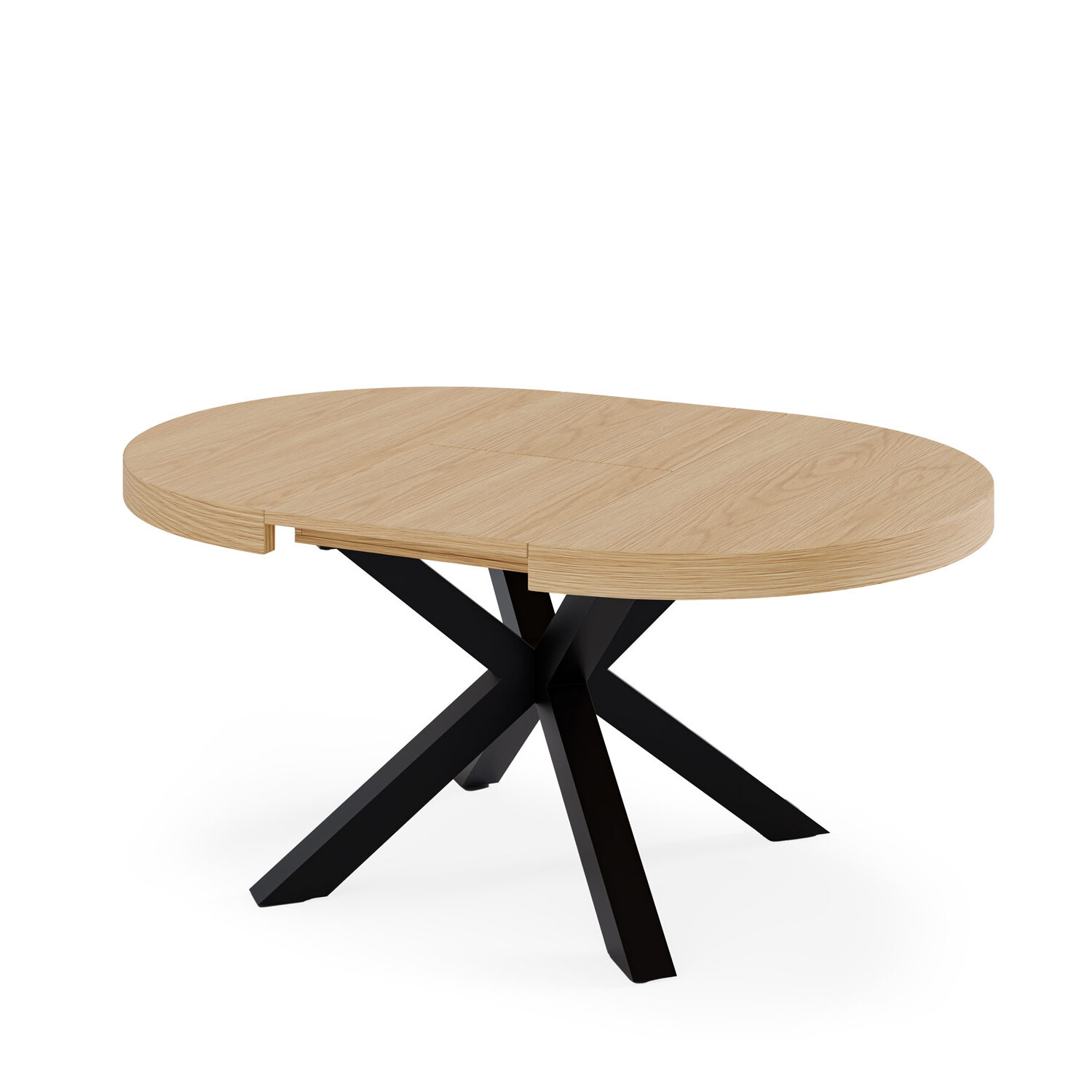 Mesa ext. MILDRED 100 roble/negro - Image 3