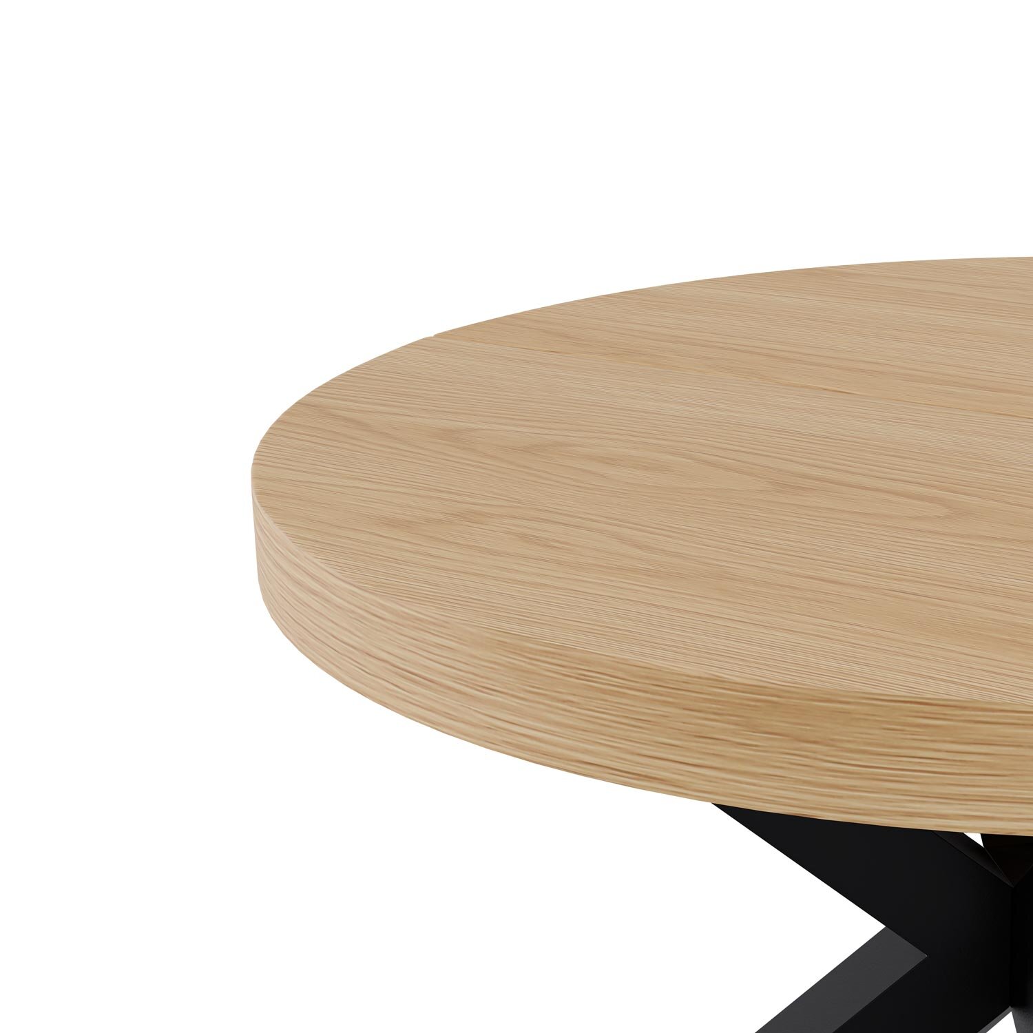 Mesa ext. MILDRED 100 roble/negro - Image 5