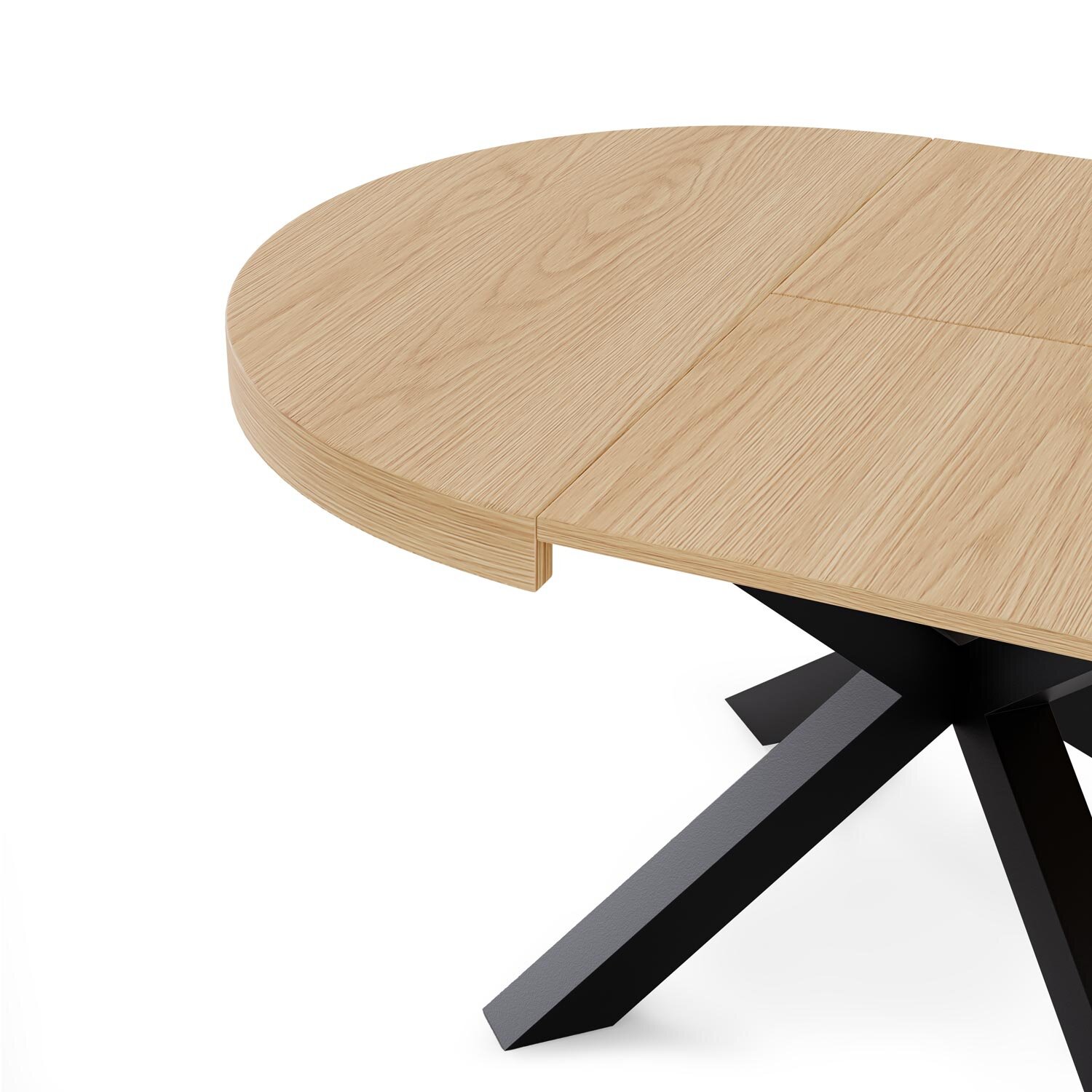 Mesa ext. MILDRED 100 roble/negro - Image 6