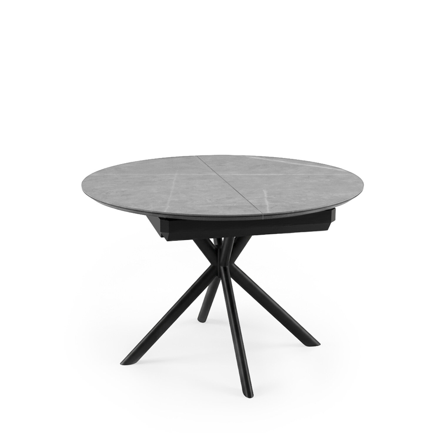 Mesa ext. SUVI 100 gris/negro