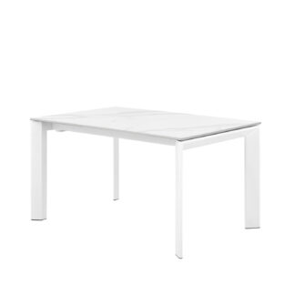Mesa ext. TAMARA 160 blanco/blanco