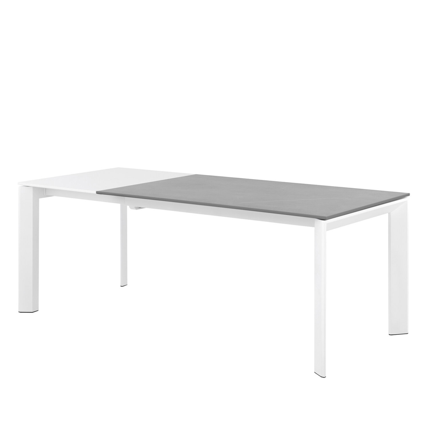 Mesa ext. TAMARA 160 gris/blanco - Image 2